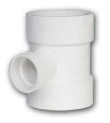 Imagen de TEE PVC SANITARIA 4 X 3